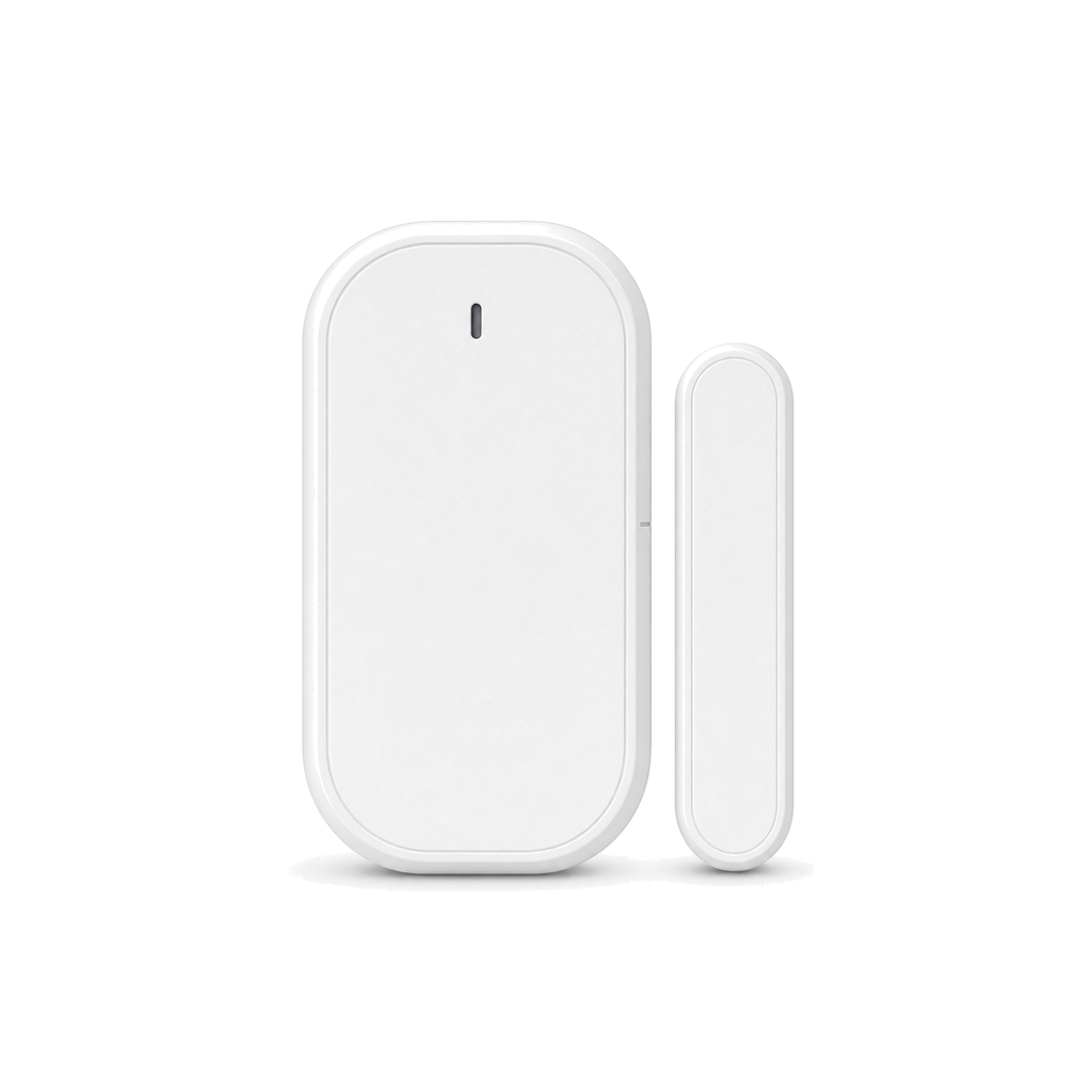 Capteur porte fenêtre ZigBee NéoSense blanc en lot de 1 sur fond blanc