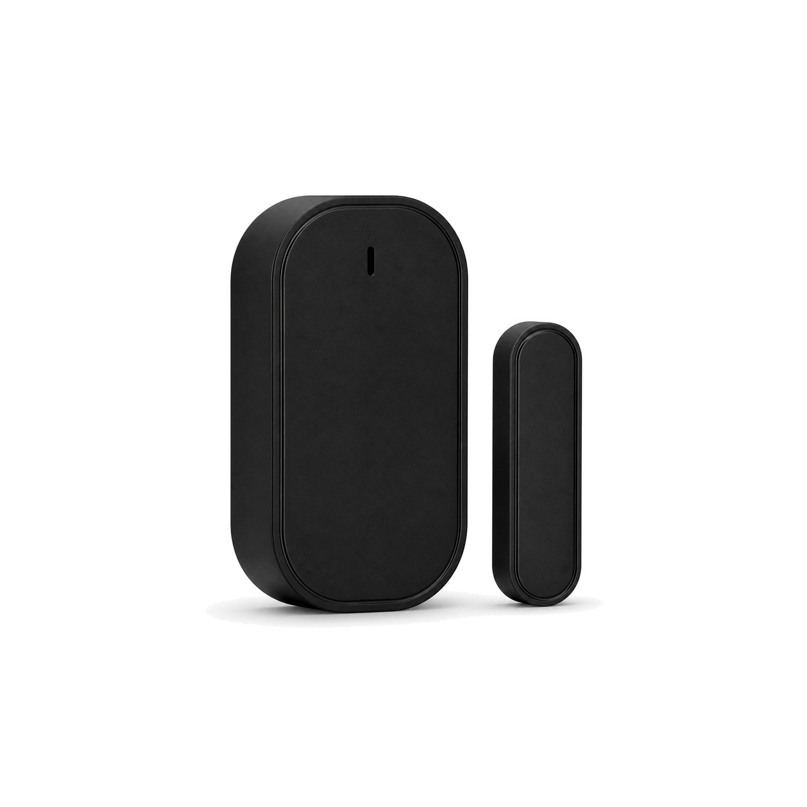 Capteur porte fenêtre ZigBee NéoSense noir en lot de 1 sur fond blanc
