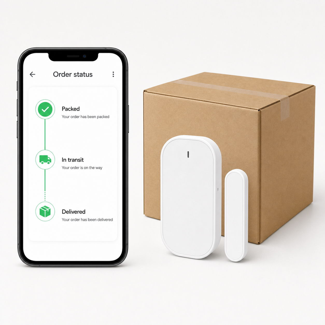 Suivi de commande générique pour capteur porte/fenêtre ZigBee