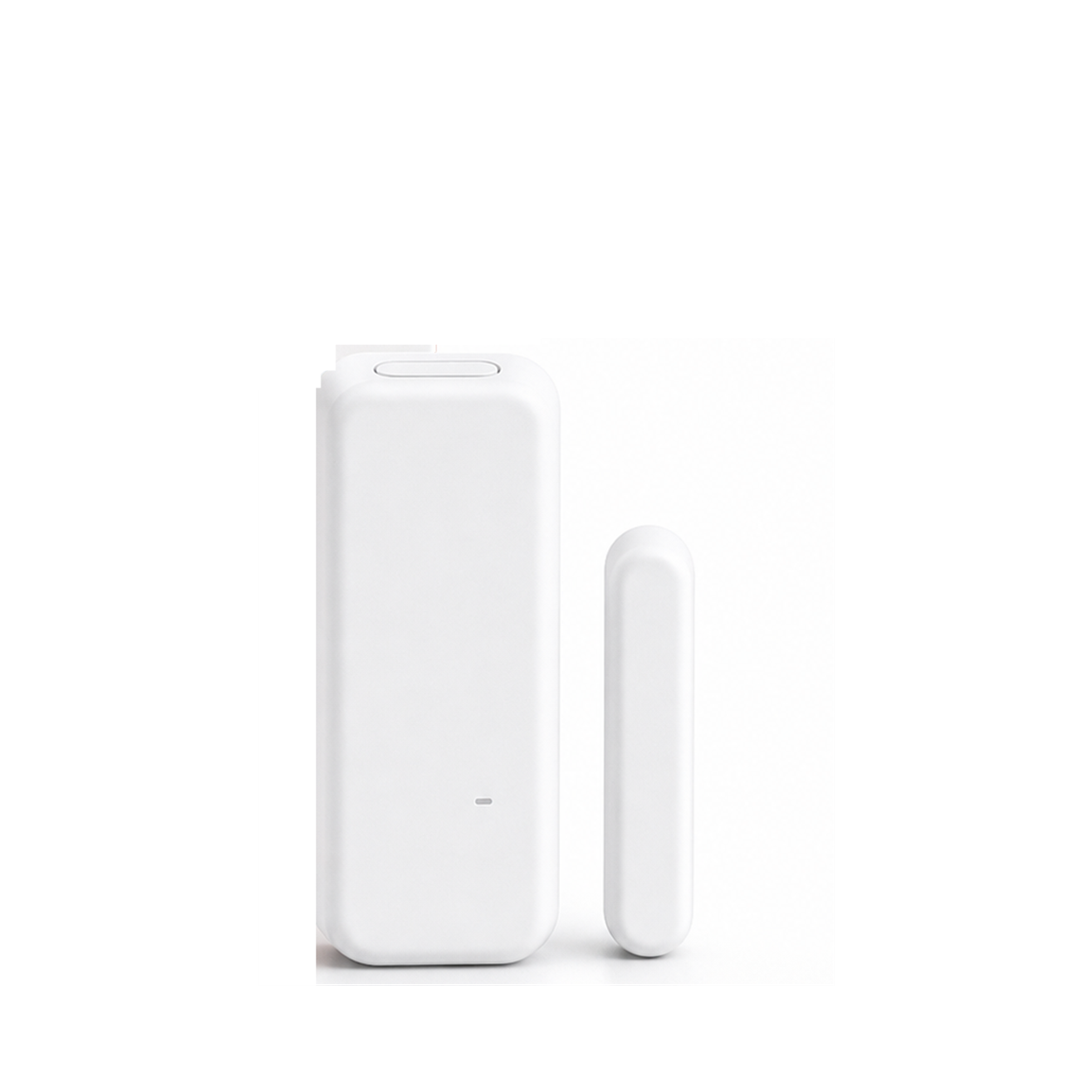 Capteur ouverture ZigBee NéoSense Door Pro avec aimant sur fond blanc