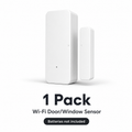1 pack studio image of Wi-Fi door and window sensor