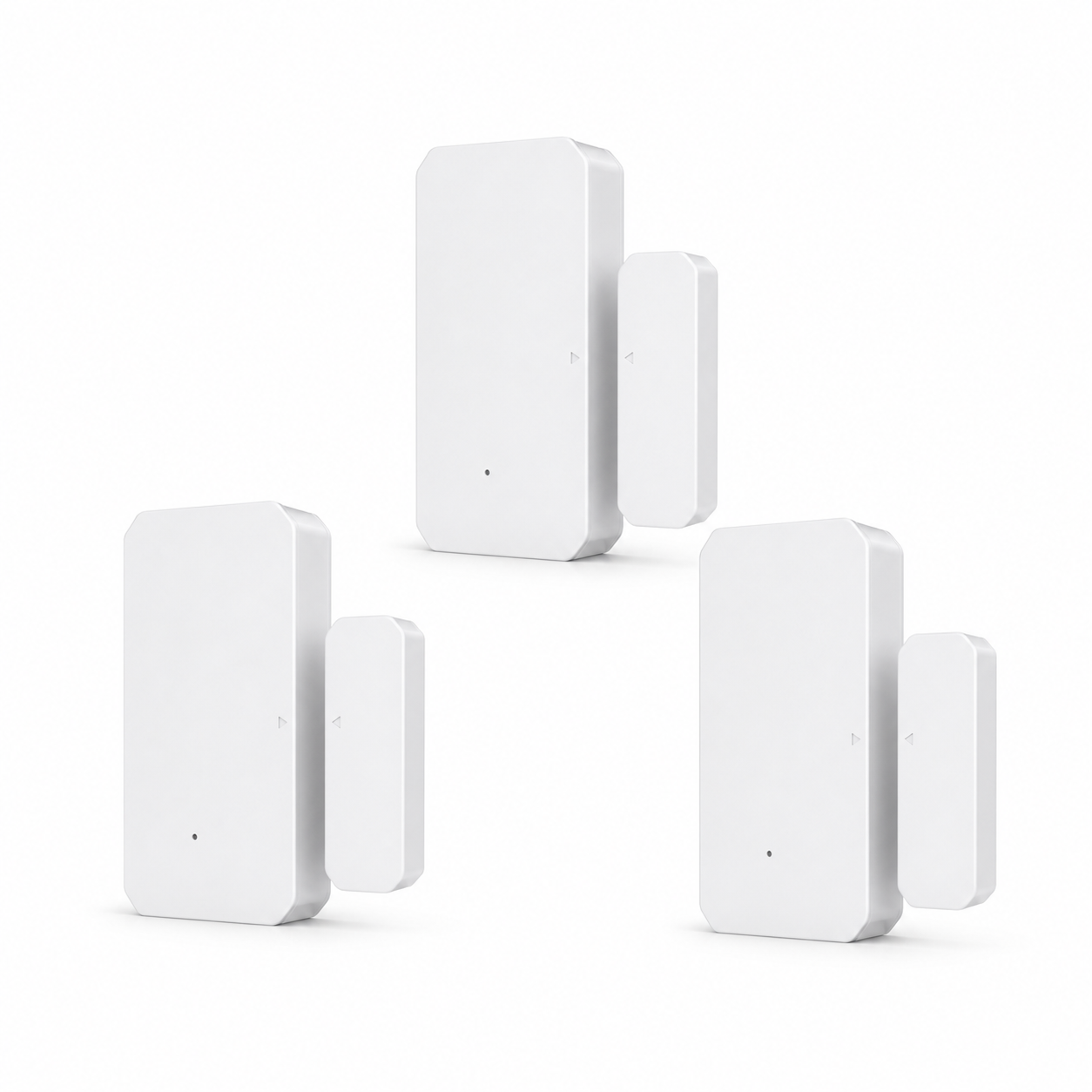 Lot de 3 capteurs ouverture RF avec aimants