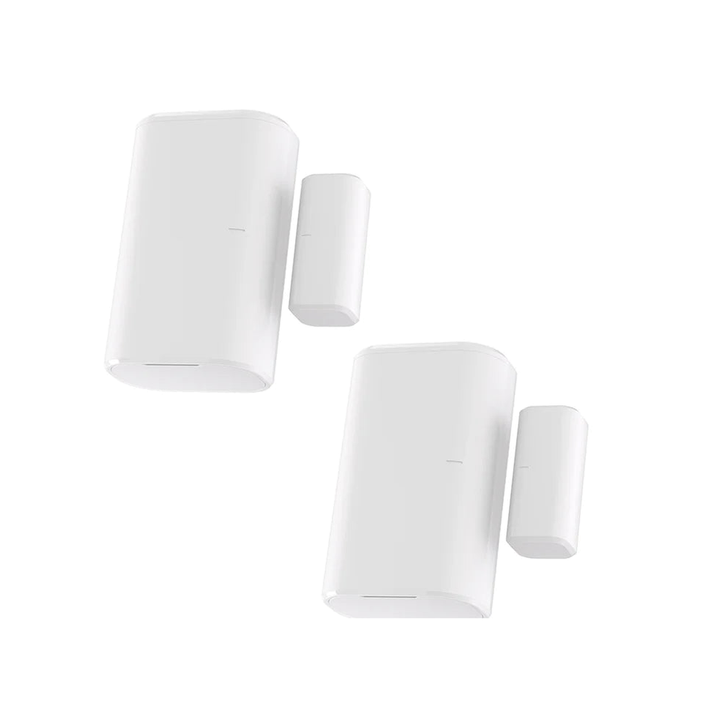 Lot de 2 capteurs d'ouverture ZigBee NéoSense Door ZigBee Pro sur fond blanc