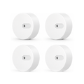 Lot de 4 capteurs présence radar ZigBee Neosense sur fond blanc