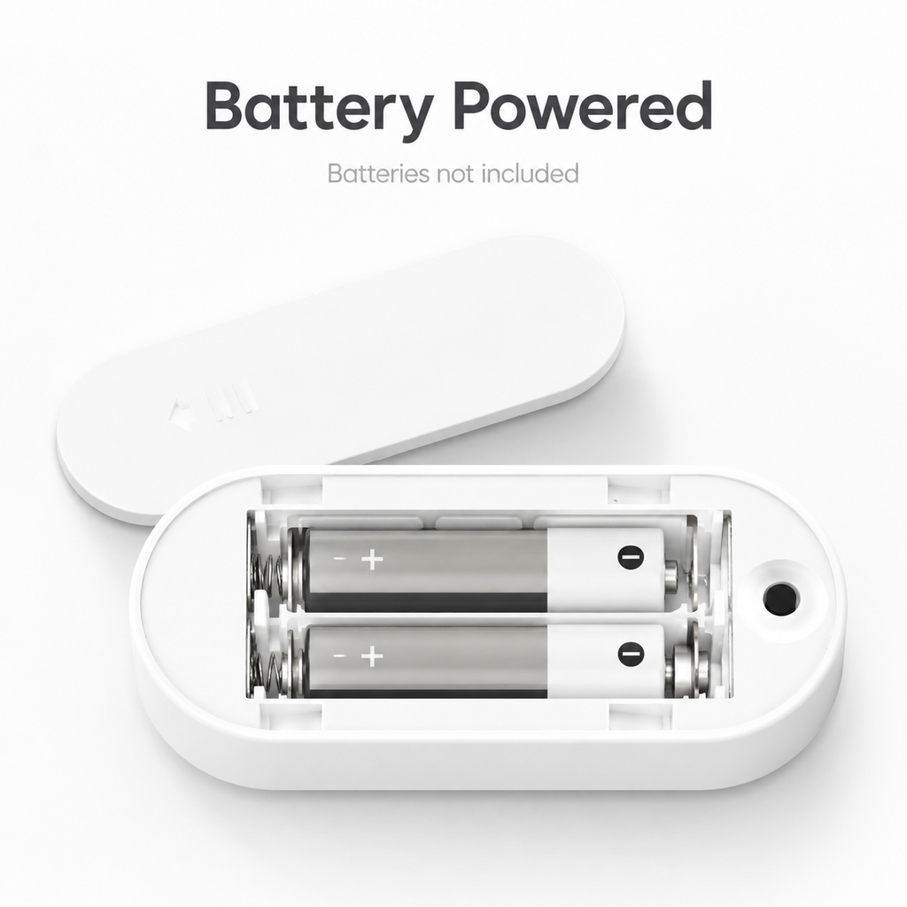 AA battery powered detail for compact mmWave PIR sensor