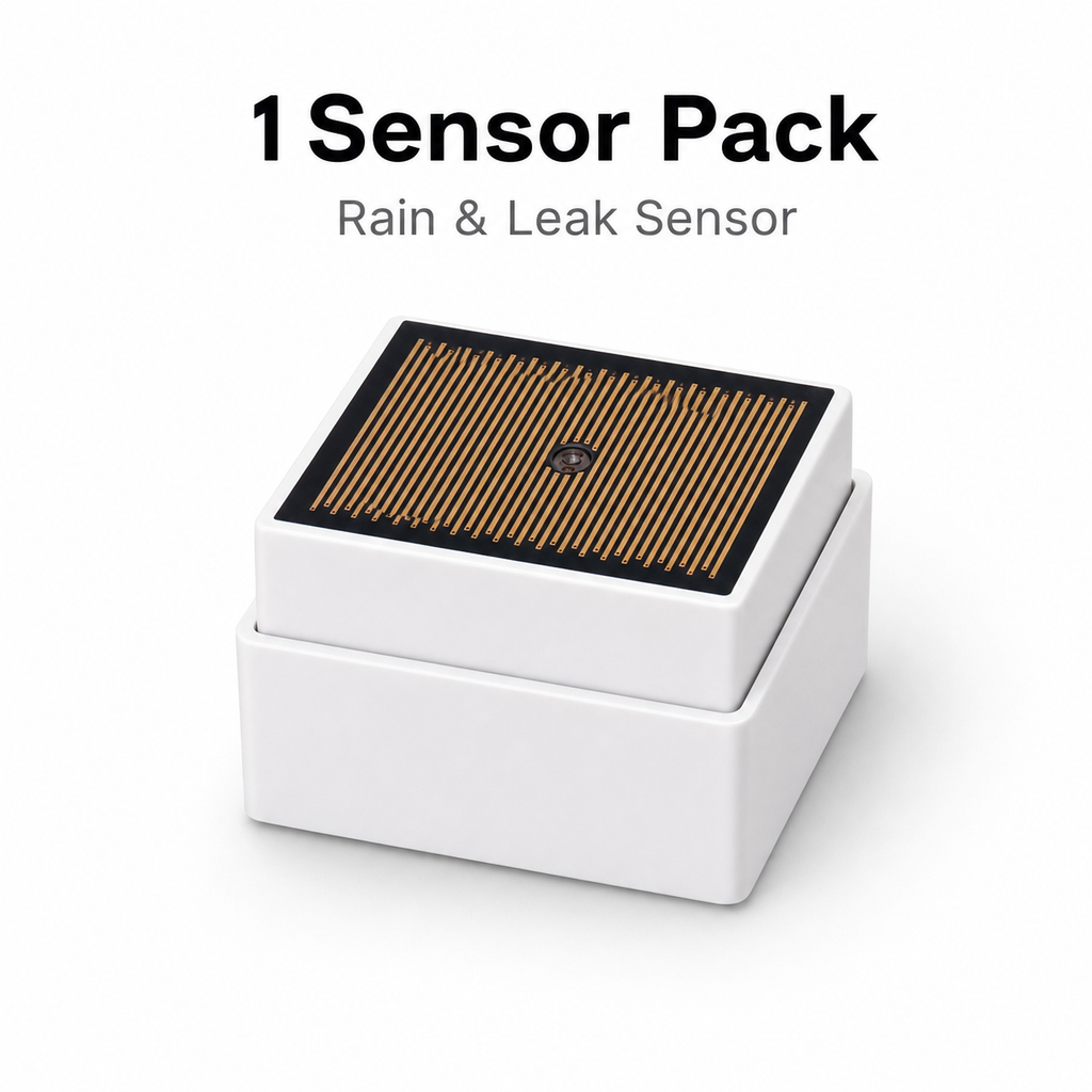 One sensor pack variant for rain and leak sensor