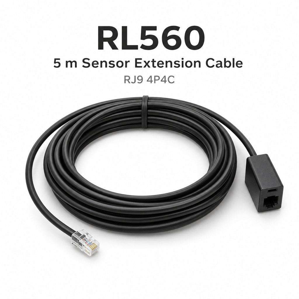 RL560 5 m RJ9 sensor extension cable studio packshot