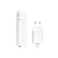 NeoShade Chain WiFi Comfort moteur chaine avec adaptateur europeen sur fond blanc