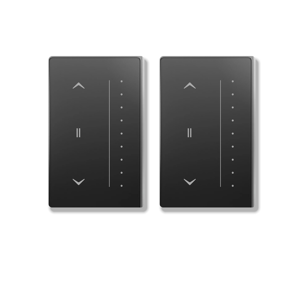 ZigBee curtain touch switch, US gray, 2 Pack