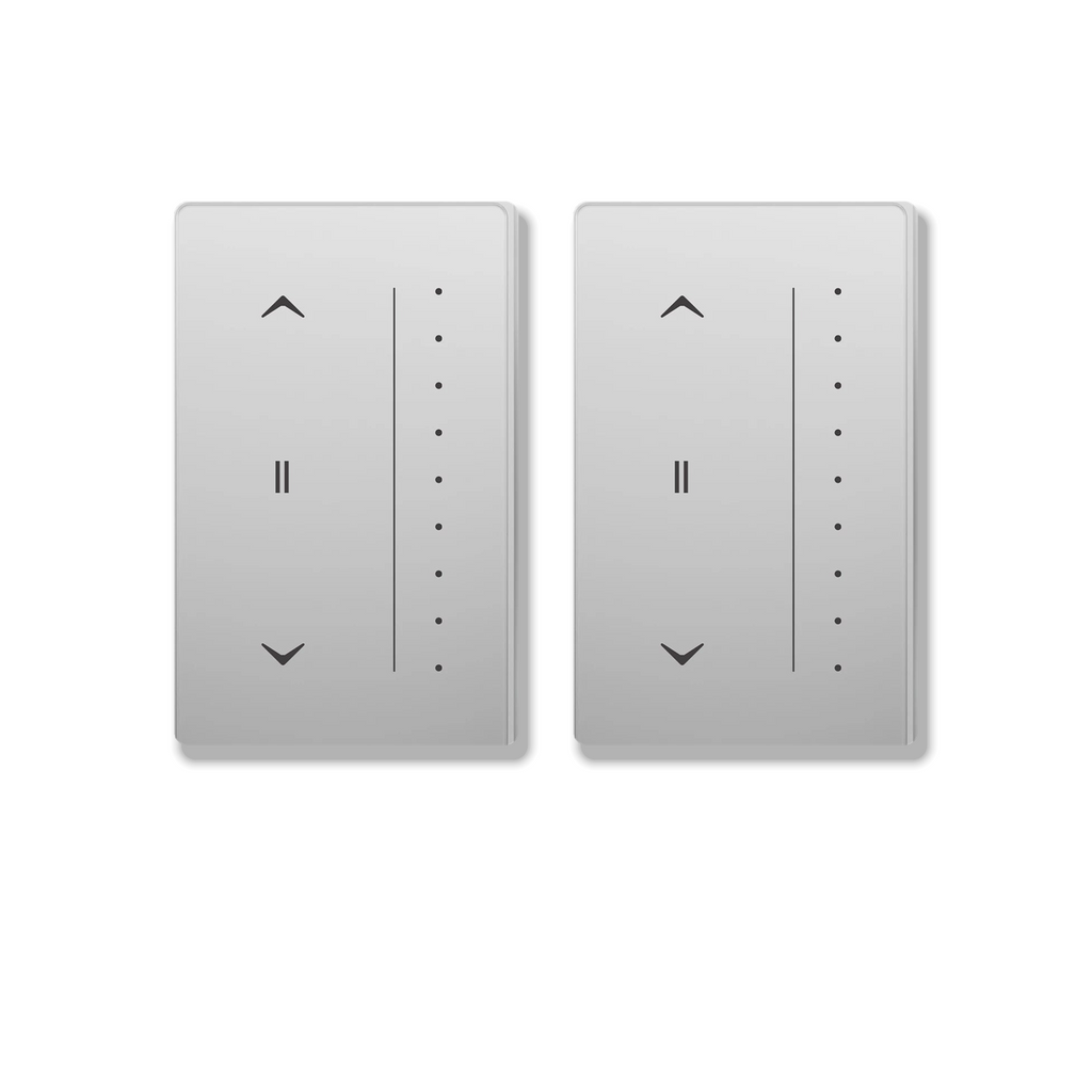 ZigBee curtain touch switch, US white, 2 Pack