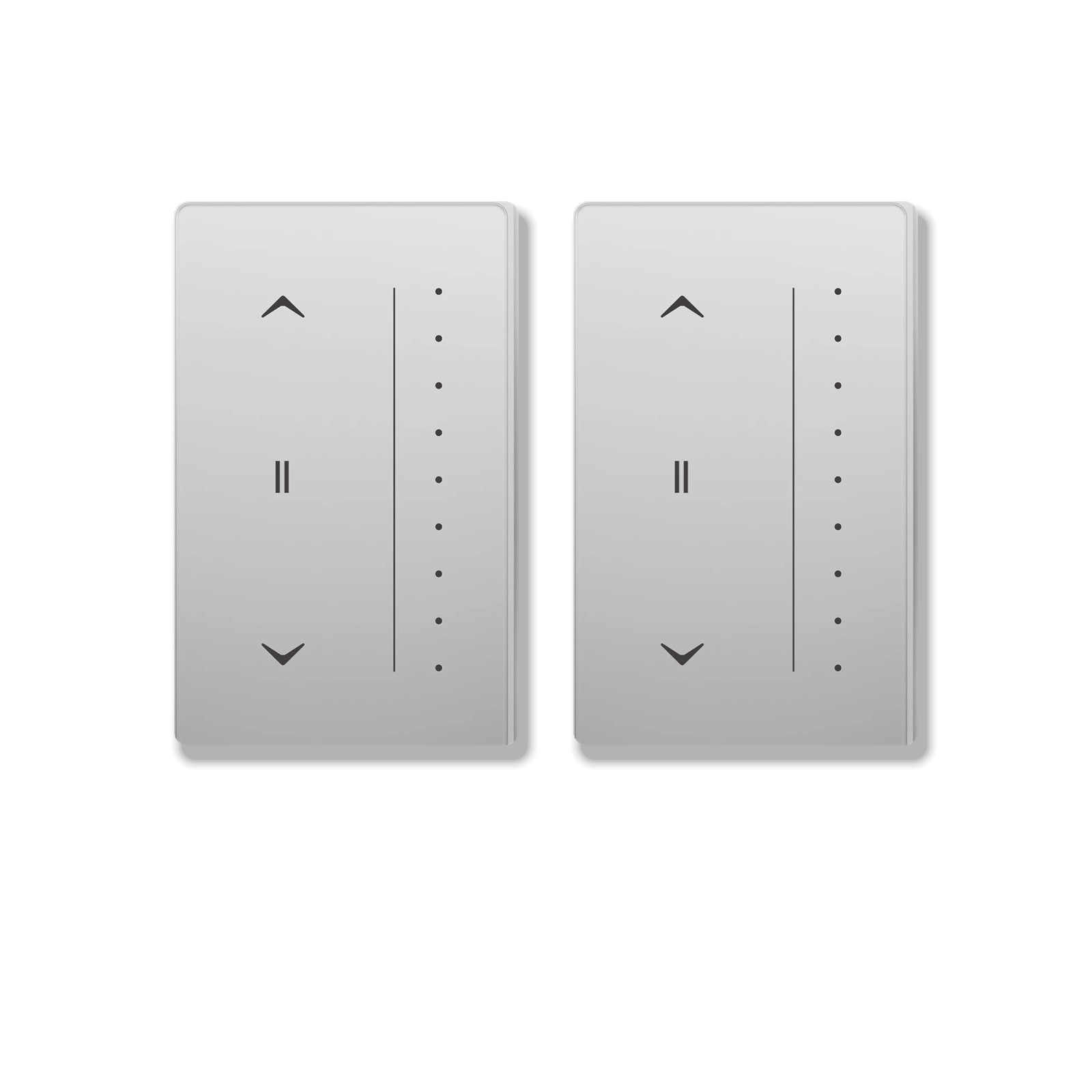 ZigBee curtain touch switch, US white, 2 Pack