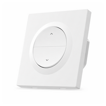 Commande de volet NéoShade Orb-ZigBee Pro blanche vue en angle
