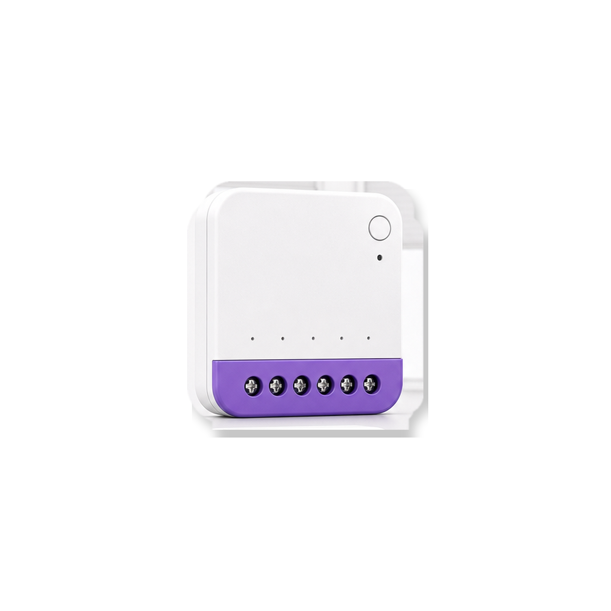 Module seul NéoShade Relay Matter Pro pour stores et volets sur fond blanc