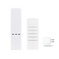 Moteur de chaîne Wi-Fi pour store avec adaptateur US sur fond blanc