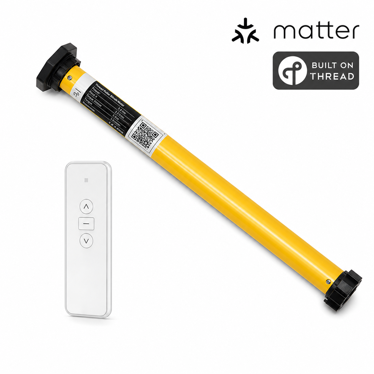 NéoShade Tube Matter Comfort Motor With RF remote control variant