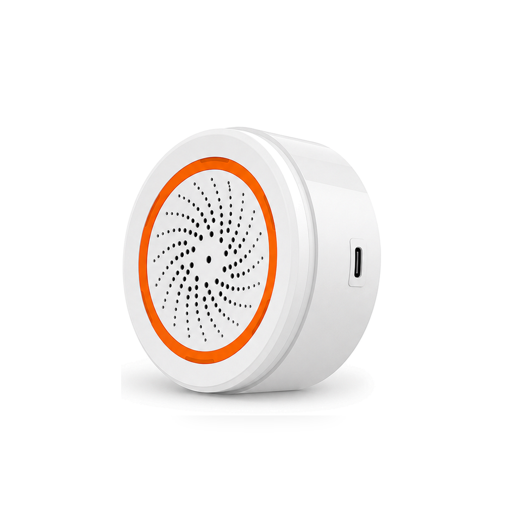 NeoSiren Alert Comfort sirene ZigBee lot de 1 sur fond blanc