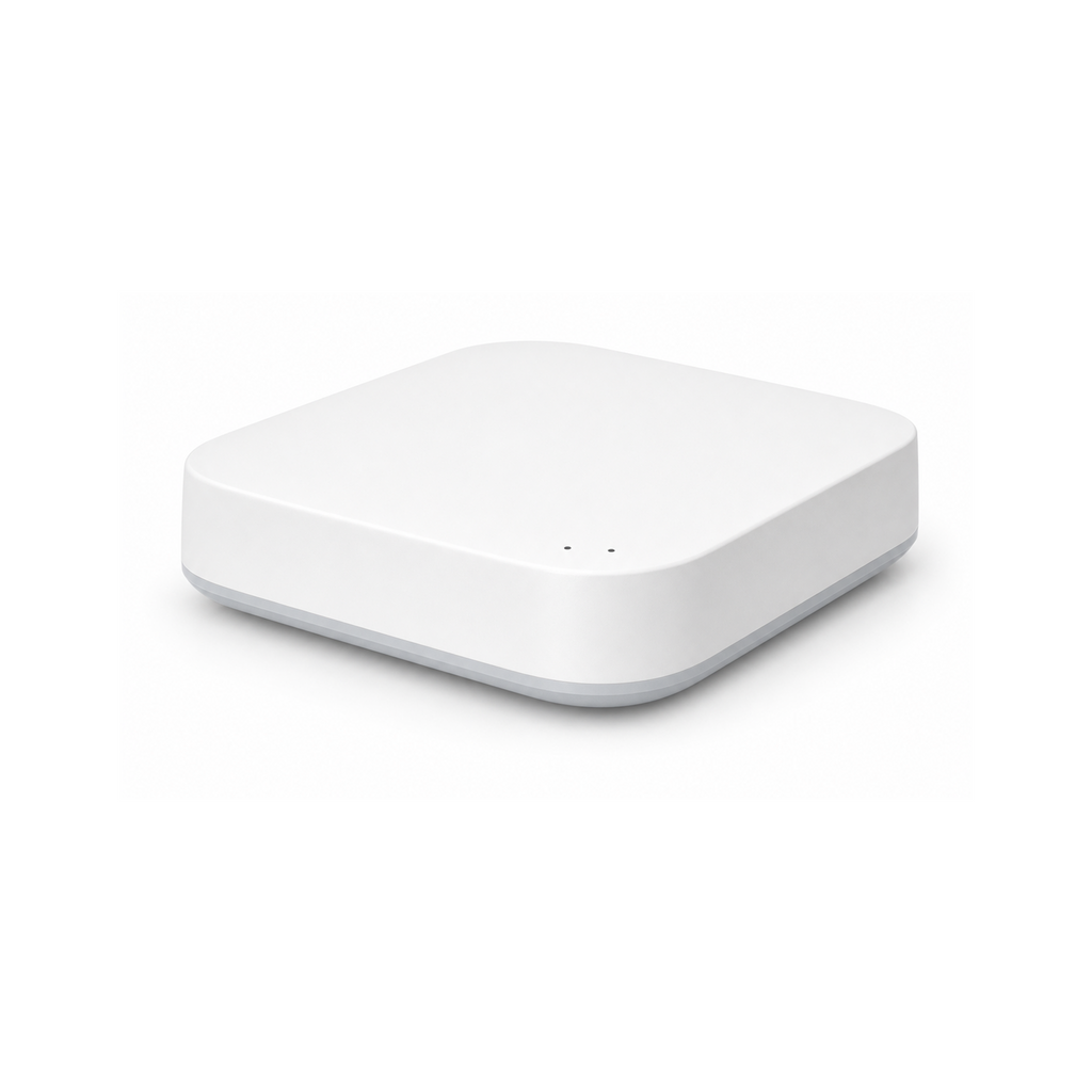 Hub sans fil NéoSoft Curve Comfort avec voyants LED sur fond studio blanc