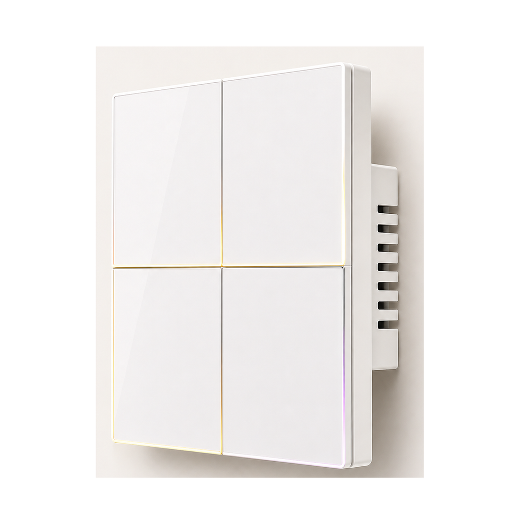 NéoSoft Essential 2.4GHz four-zone white smart switch variant