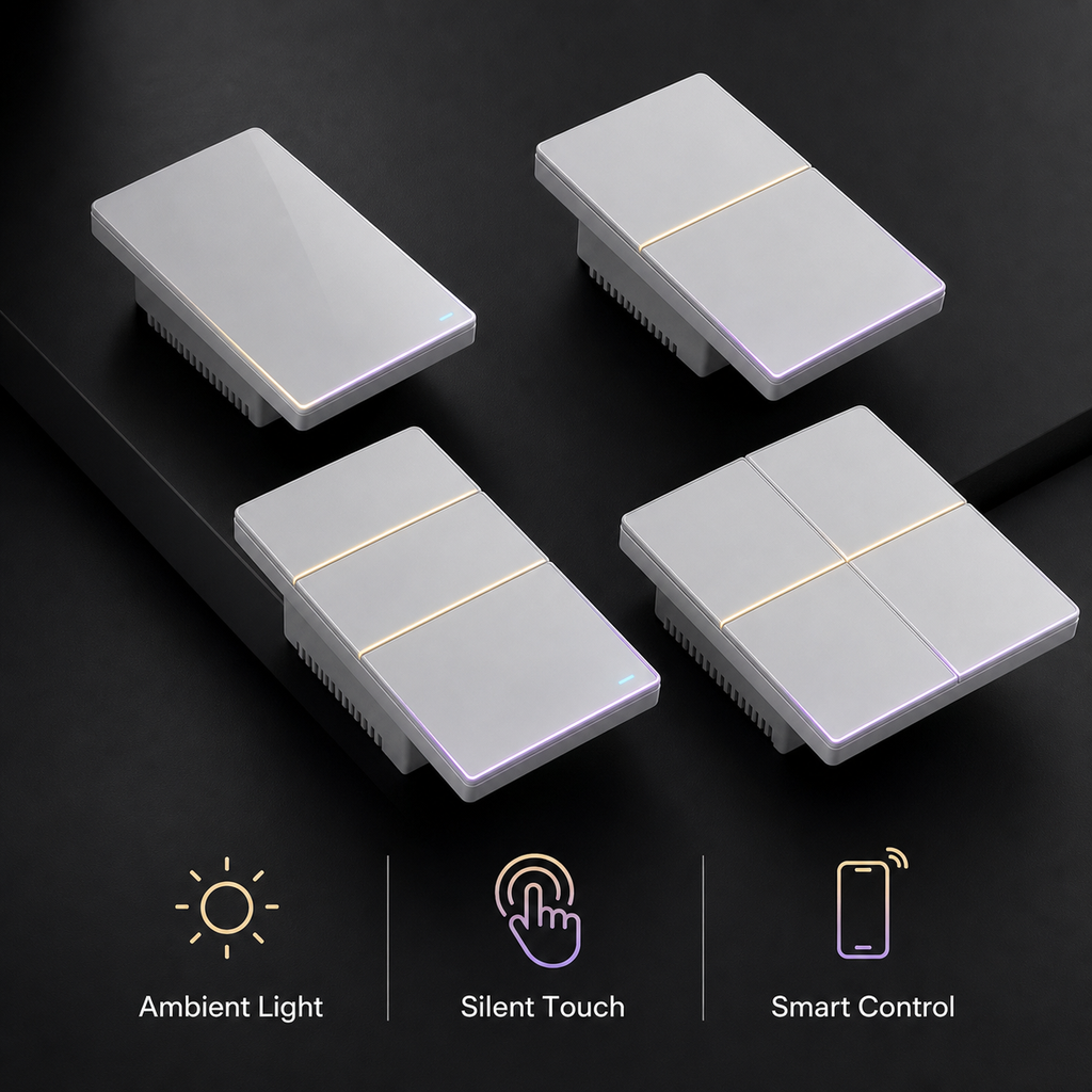 NéoSoft Essential ambient light silent touch and smart control features