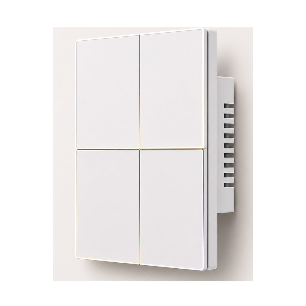 NéoSoft Essential Mesh four-zone white smart switch variant
