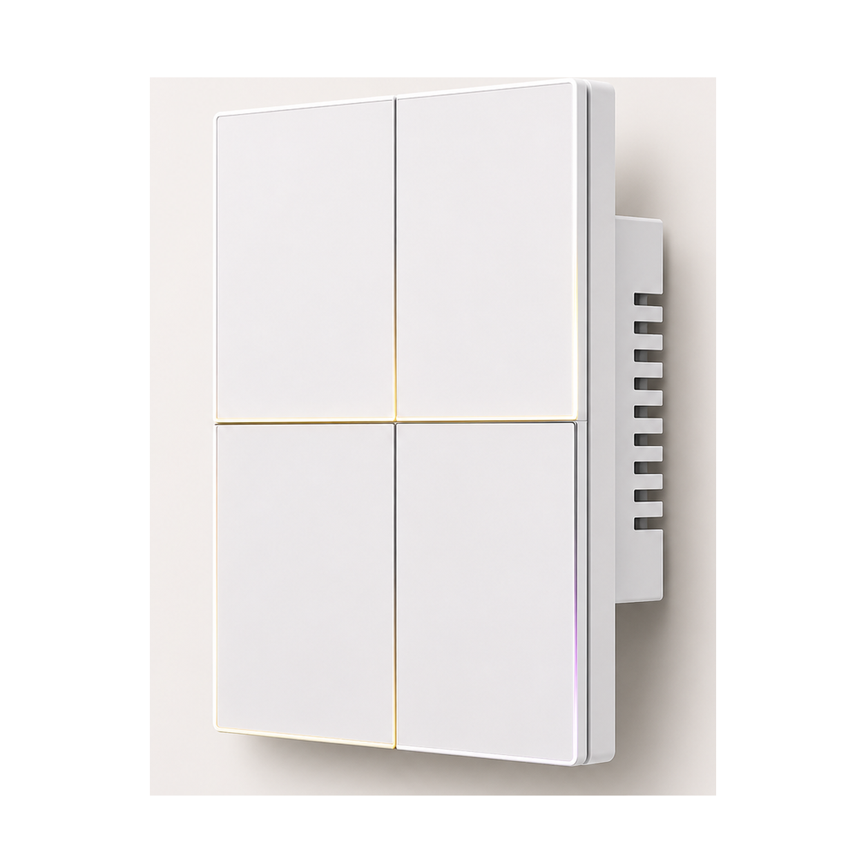 NéoSoft Essential Mesh four-zone white smart switch variant