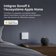 NéoSwitch M5 Matter Pro intégré à Apple Home via le protocole Matter pour automatiser les lumières avec Sonoff.