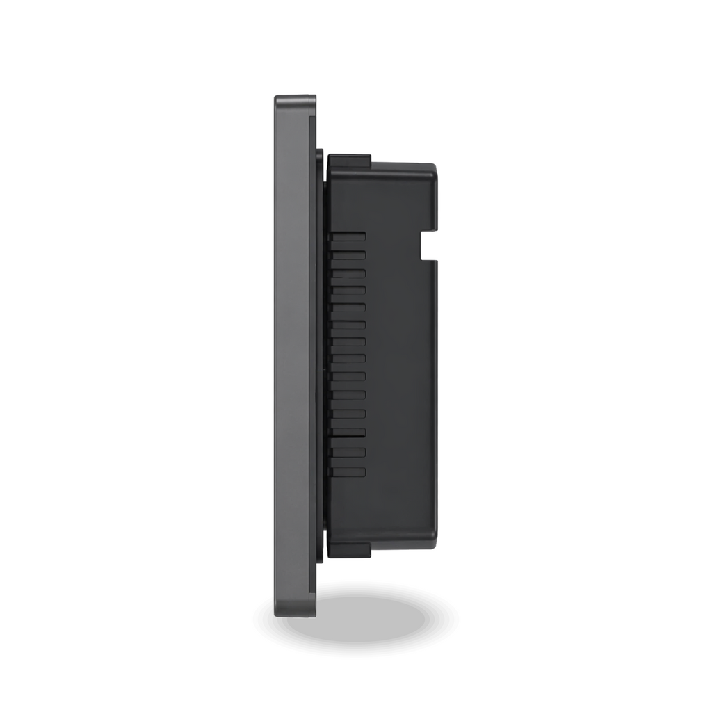 NéoSwitch M5 Pro gris en vue de profil avec boîtier arrière compact.