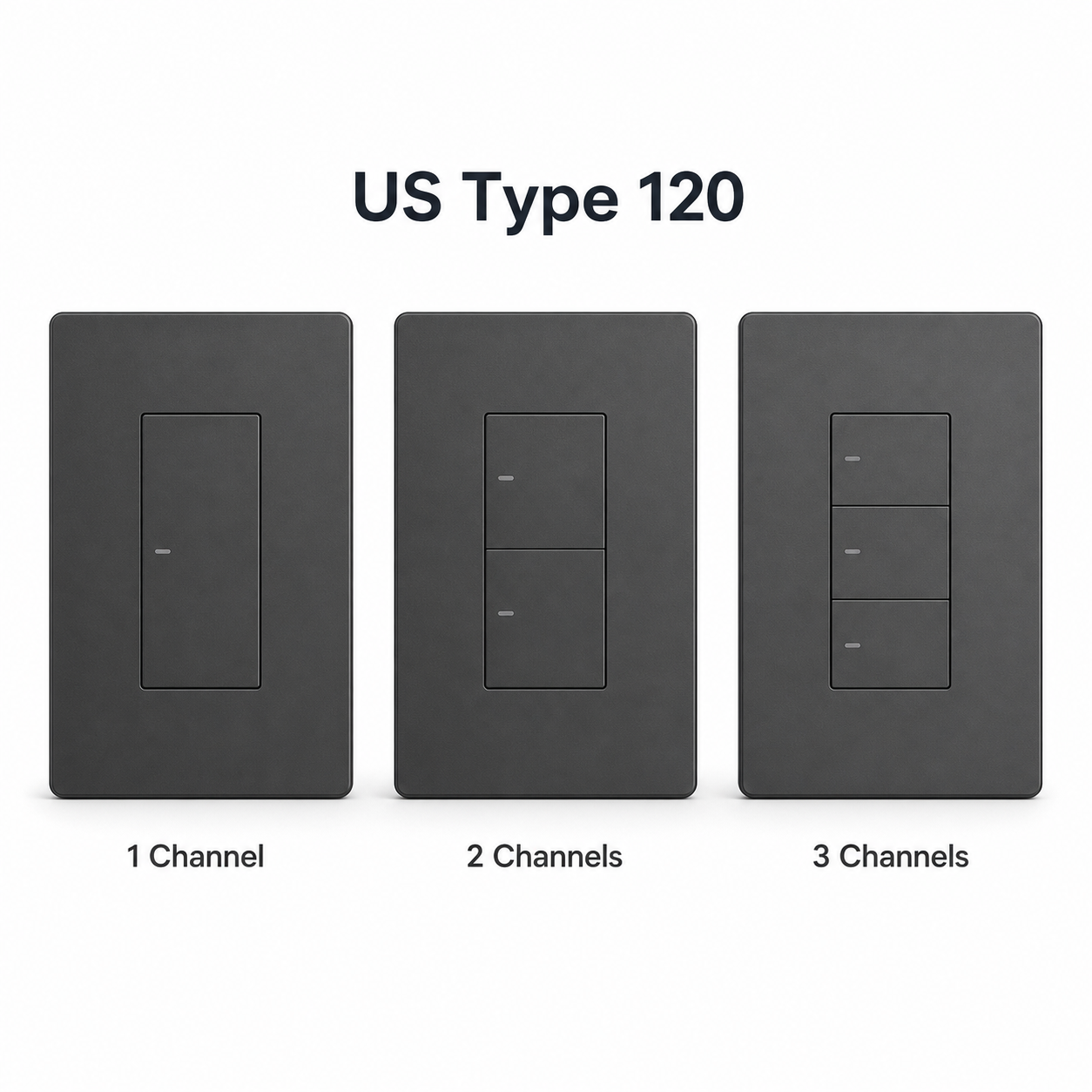 US Type 120 variant range of NéoSwitch M5 Pro in 1, 2 and 3 channels