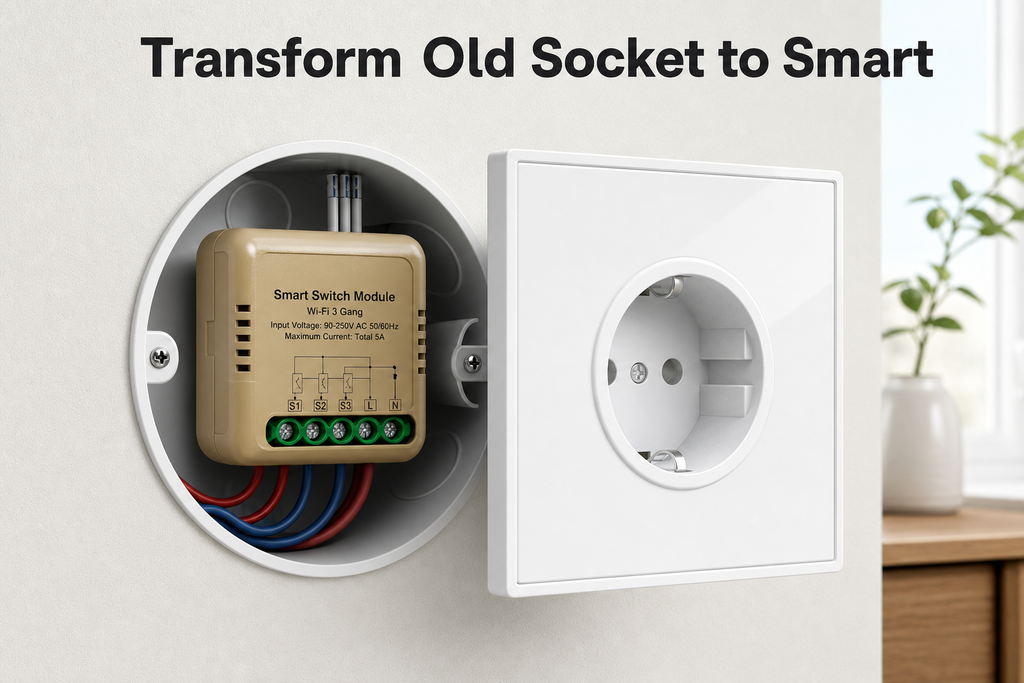 NéoSwitch Mini Comfort - transform old socket to smart