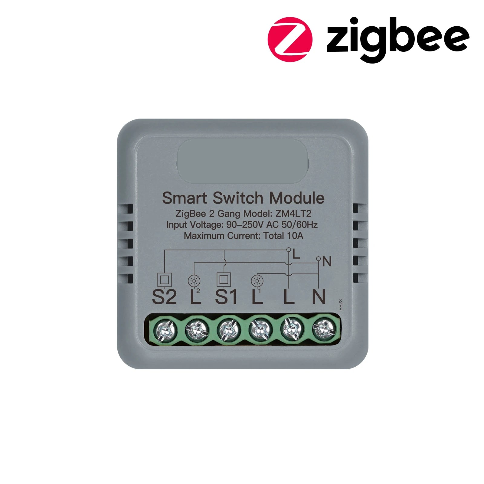NéoSwitch Mini Comfort - Zigbee 2 Gang module
