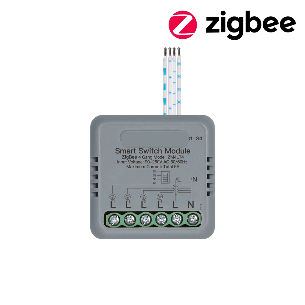 NéoSwitch Mini Comfort - Zigbee 4 Gang module