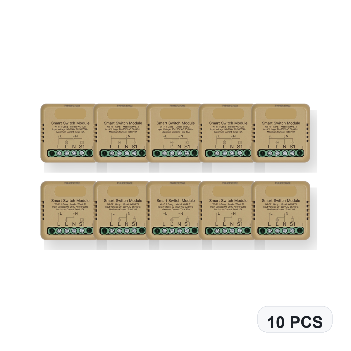 NéoSwitch Mini Comfort WiFi 1 Gang 10 PCS studio quantity image