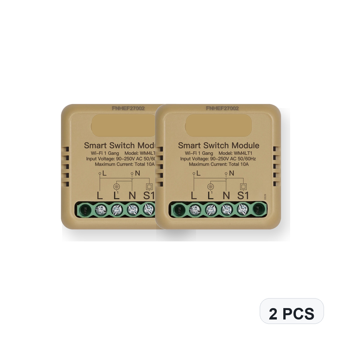 NéoSwitch Mini Comfort WiFi 1 Gang 2 PCS studio quantity image