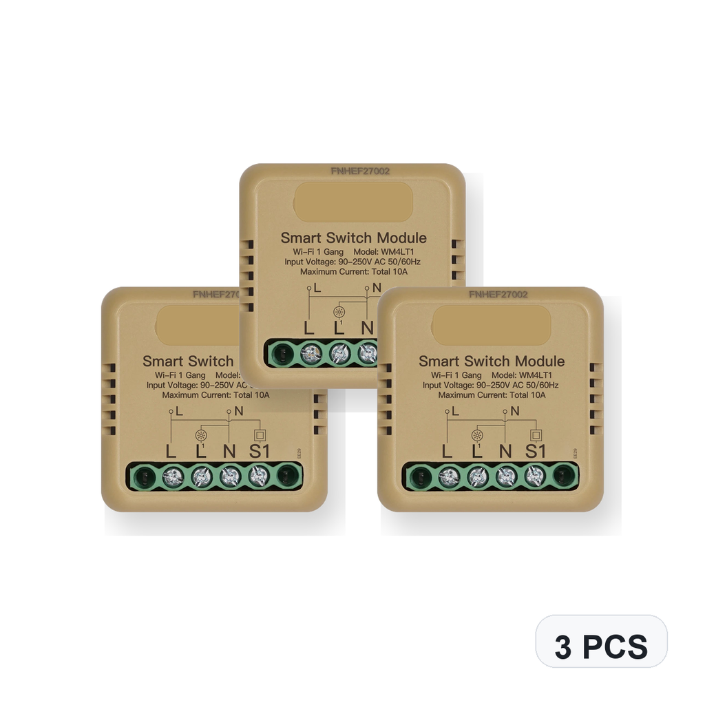 NéoSwitch Mini Comfort WiFi 1 Gang 3 PCS studio quantity image