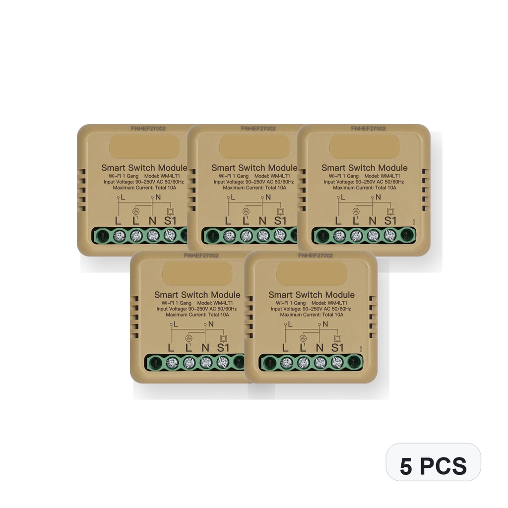 NéoSwitch Mini Comfort WiFi 1 Gang 5 PCS studio quantity image