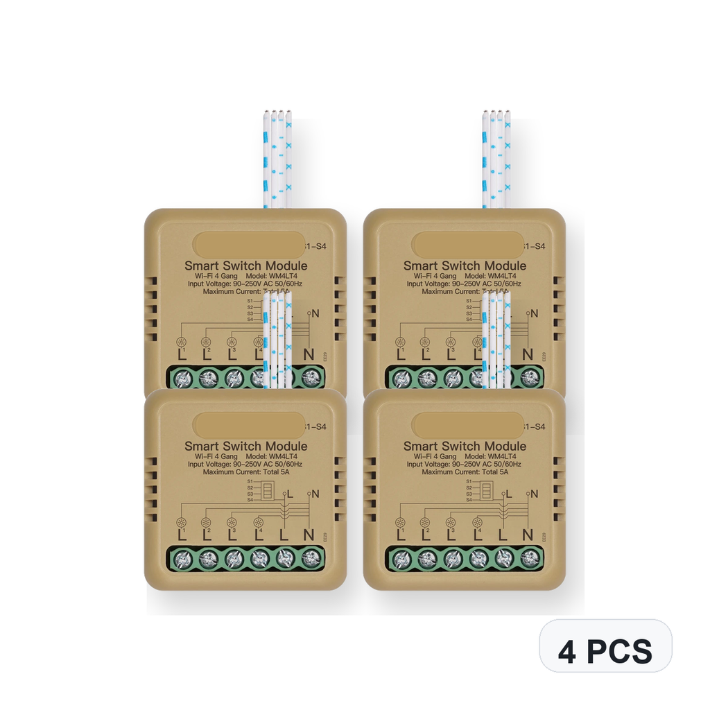 NéoSwitch Mini Comfort WiFi 4 Gang 4 PCS studio quantity image