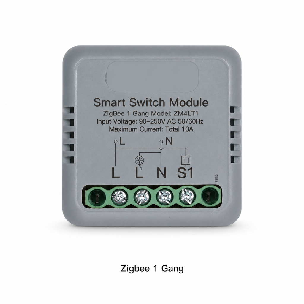 NeoSwitch Mini Comfort Zigbee 1 Gang - white studio packshot
