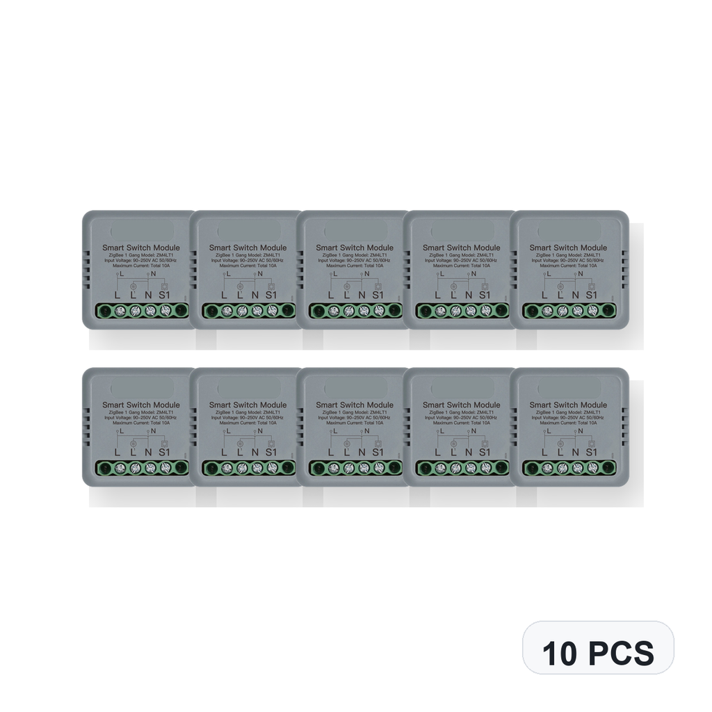 NéoSwitch Mini Comfort ZigBee 1 Gang 10 PCS studio quantity image