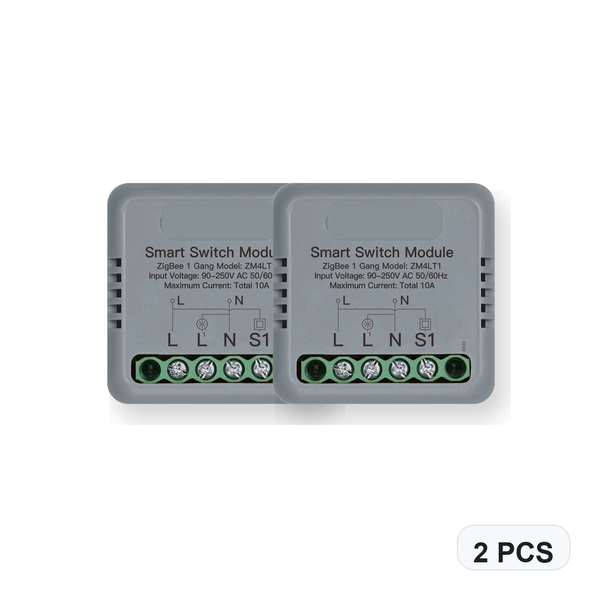 NéoSwitch Mini Comfort ZigBee 1 Gang 2 PCS studio quantity image