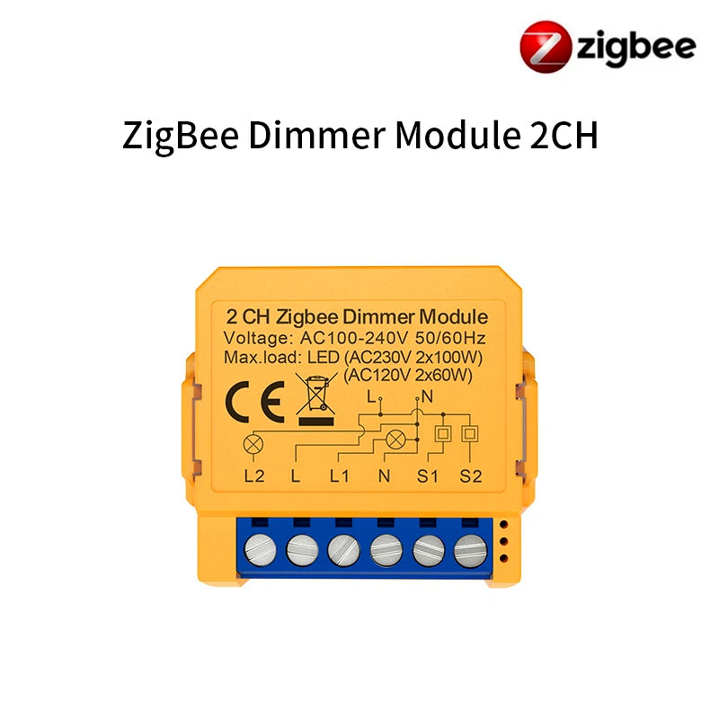 NéoSwitch Mini Essential - Zigbee dimmer module 2CH