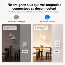 NéoSwitch Orb-Matter Dual Pro, garde les ampoules connectées disponibles avec mode Fusion.
