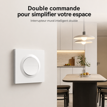 NéoSwitch Orb-Matter Dual Pro, double commande murale pour simplifier votre espace.