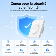 NéoSwitch Orb-Matter Dual Pro, conçu pour la sécurité et la fiabilité de la maison connectée.