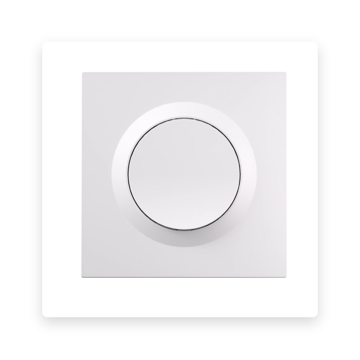 NéoSwitch Orb-Zigbee Lite Pro module mural blanc vue de face