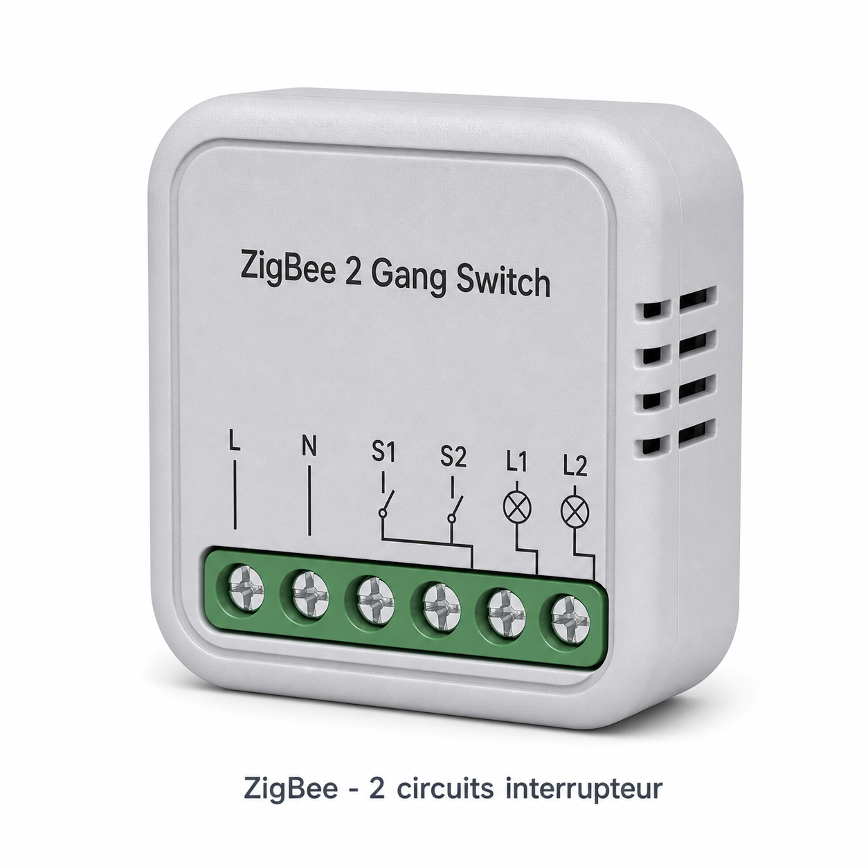 ZigBee two circuit switch variant packshot