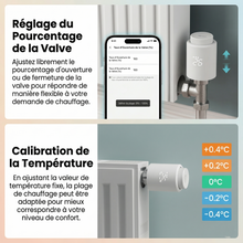 NeoTherm reglage pourcentage et calibrage