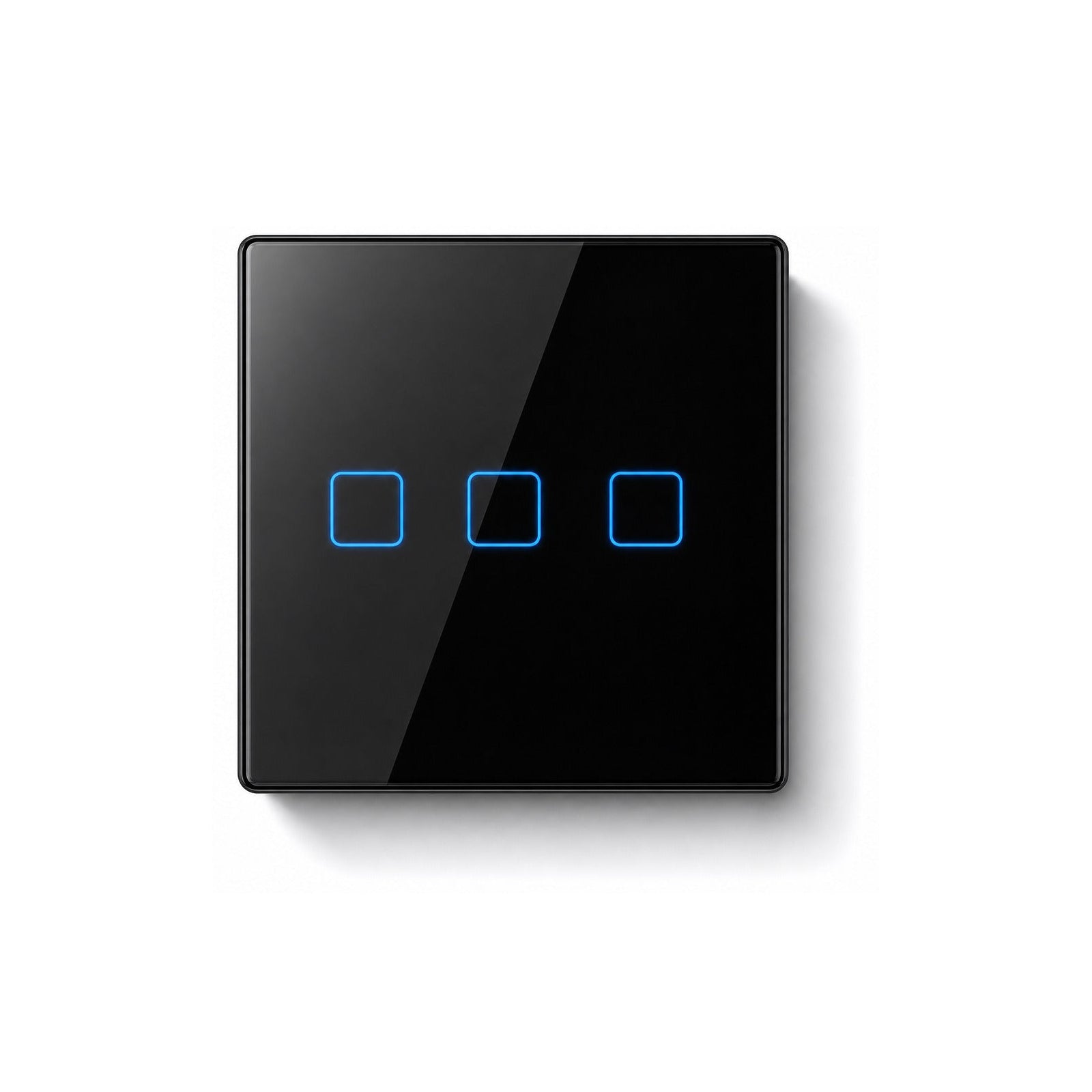 NéoTouch TX Pro interrupteur tactile mural noir 3 voies