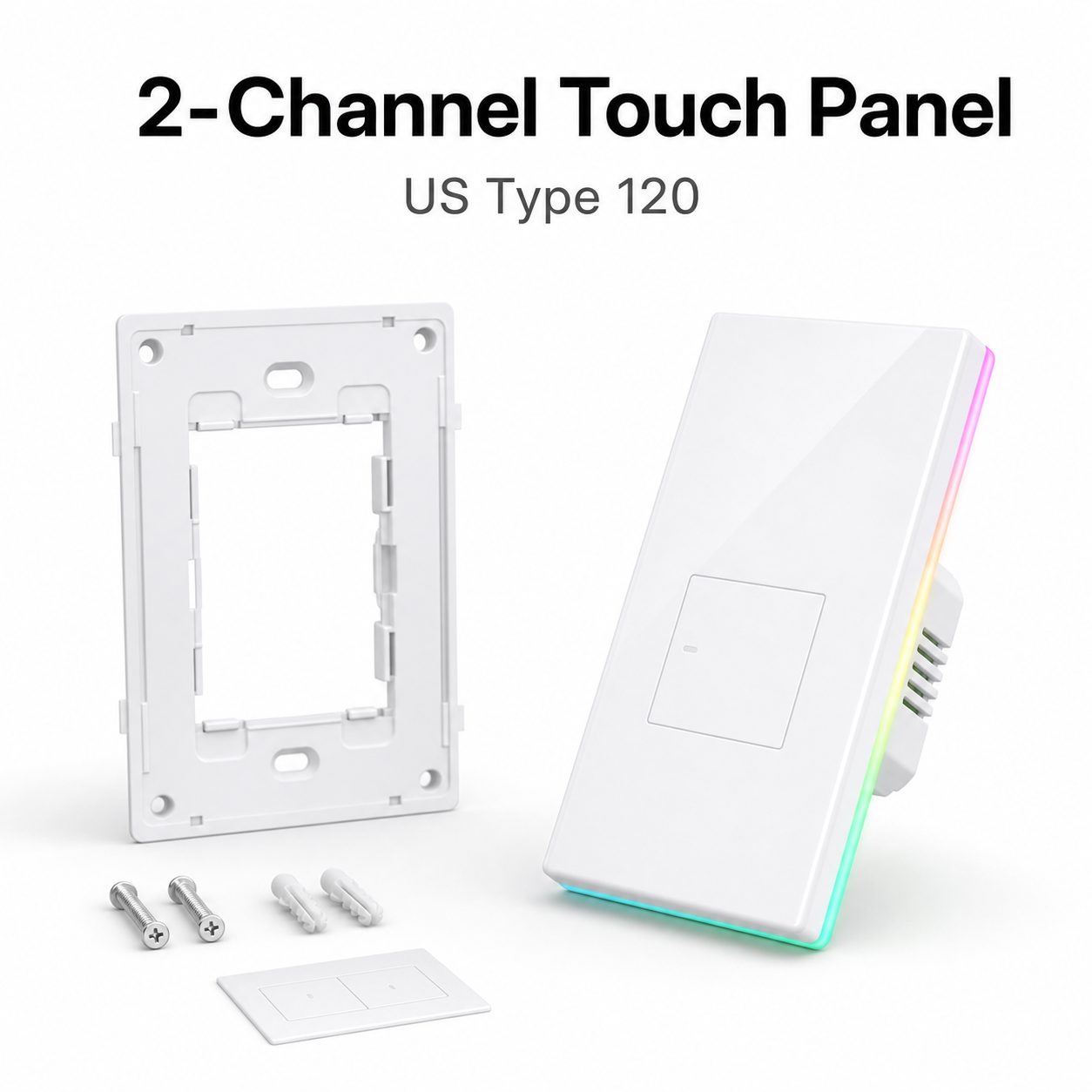 Two-channel NéoTouch Ultimate T5 Pro touch wall panel kit