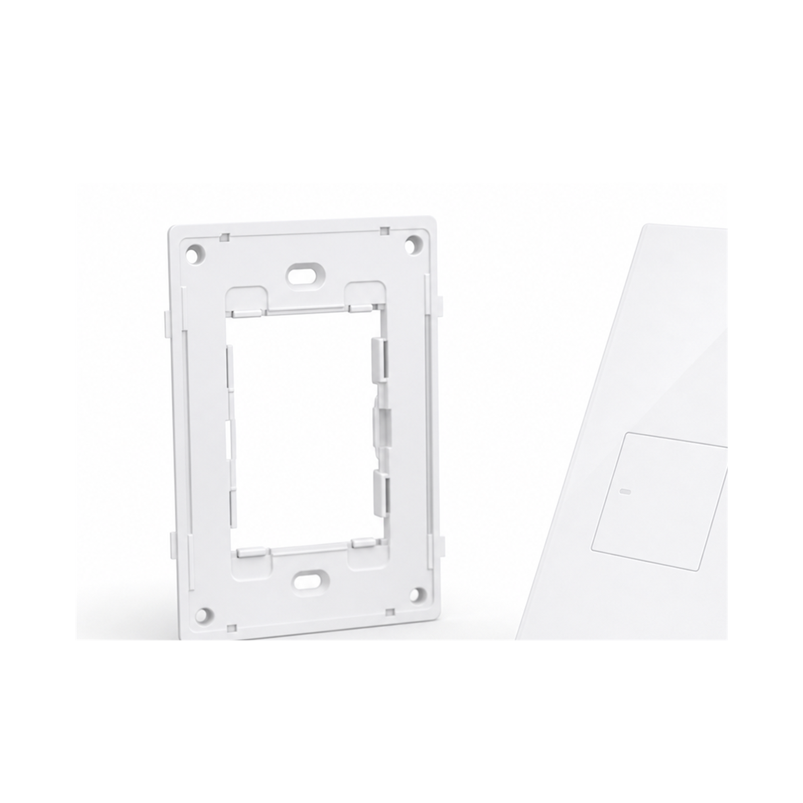 Panneau tactile NéoTouch Ultimate T5 Pro US deux canaux sur fond blanc.