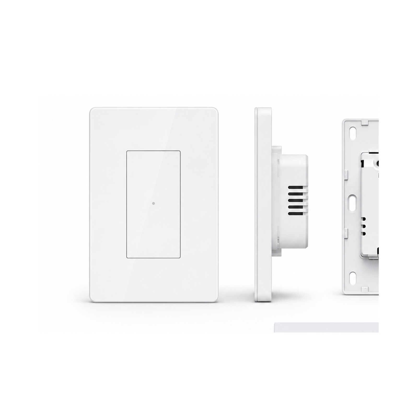 Panneau tactile NéoTouch Ultimate T5 Pro US un canal sur fond blanc.